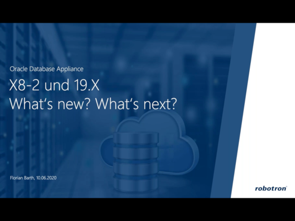 DOAG News DOAGDB20 Barth