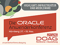 Konferenz-Artwork der DOAG 2026 Konferenz + Ausstellung