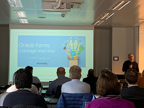 2019 DOAG Forms Day Vortragsfoto