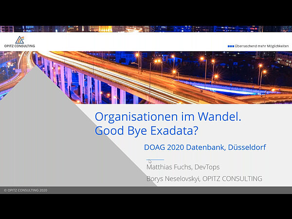 DOAG News DB20 Neselovsky Fuchs