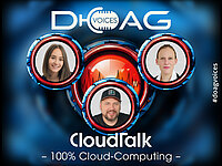 DOAG VOICES CloudTalk '100 % Cloud-Computing' – Portraits von Hanna Schwab, Dave Koenig und Katarina Medger, #doagvoices