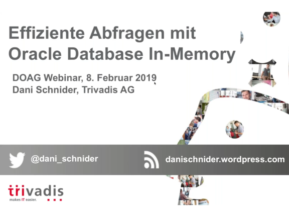2019 02 08 Webinar Database In Memory Dani Schnider
