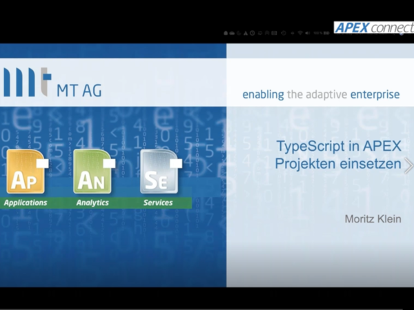 APEX connect Moritz Klein