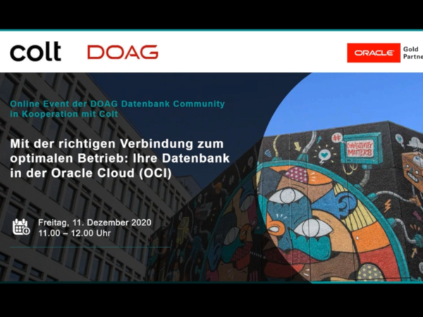 2020 12 18 DOAG News DB Online Event