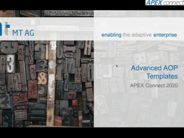 DOAG News APEXCONN Hartenfeller