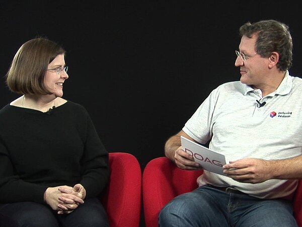Maria Colgan und Martin Klier im DOAG.tv-Interview, Teil 2.